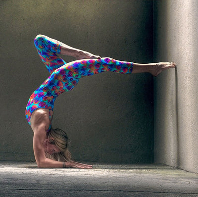 Yoga Teacher Sings the Praises for our One Piece GymSkins