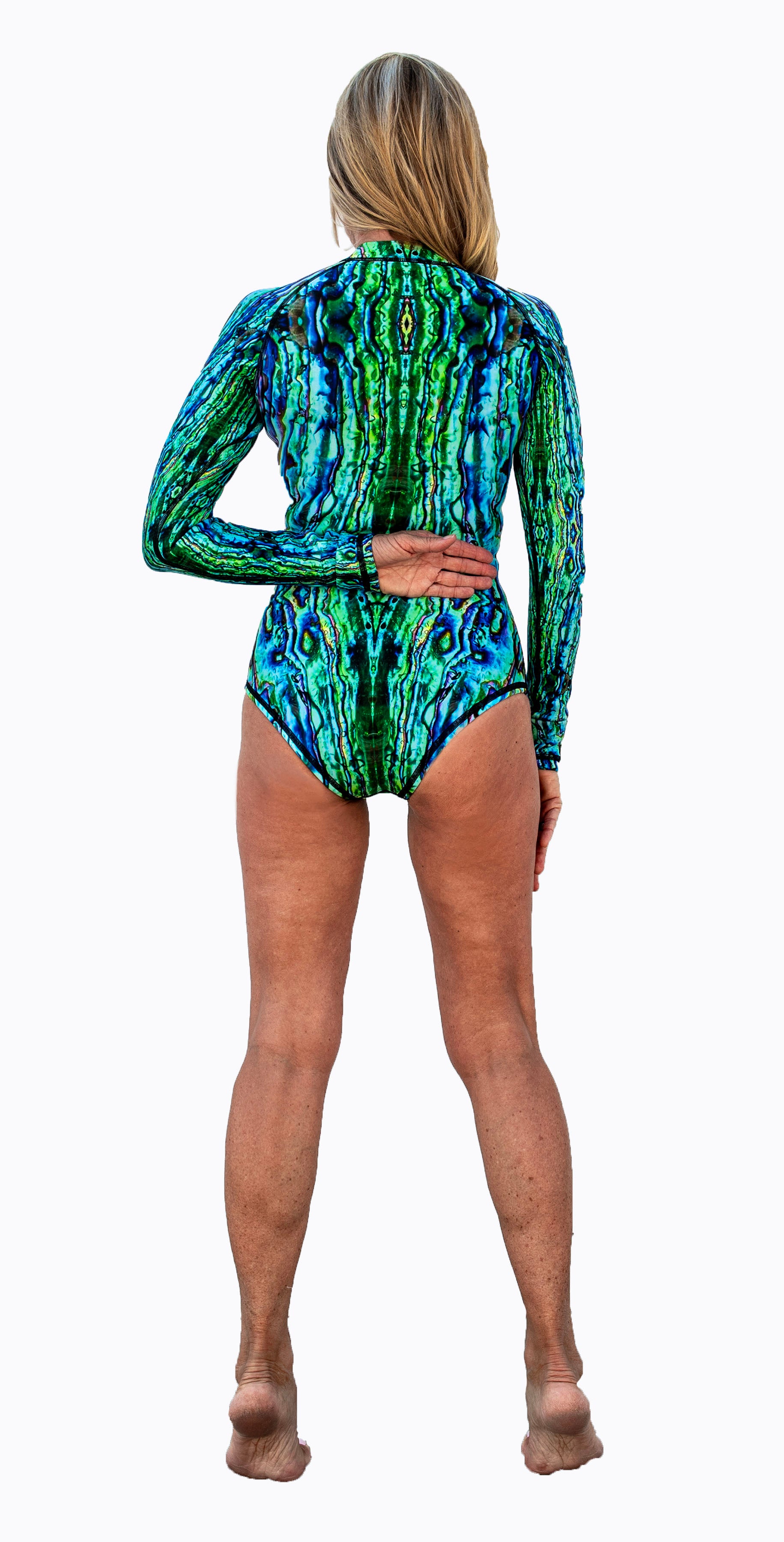 SlipIns 2mm Springsuit - Green Abalone