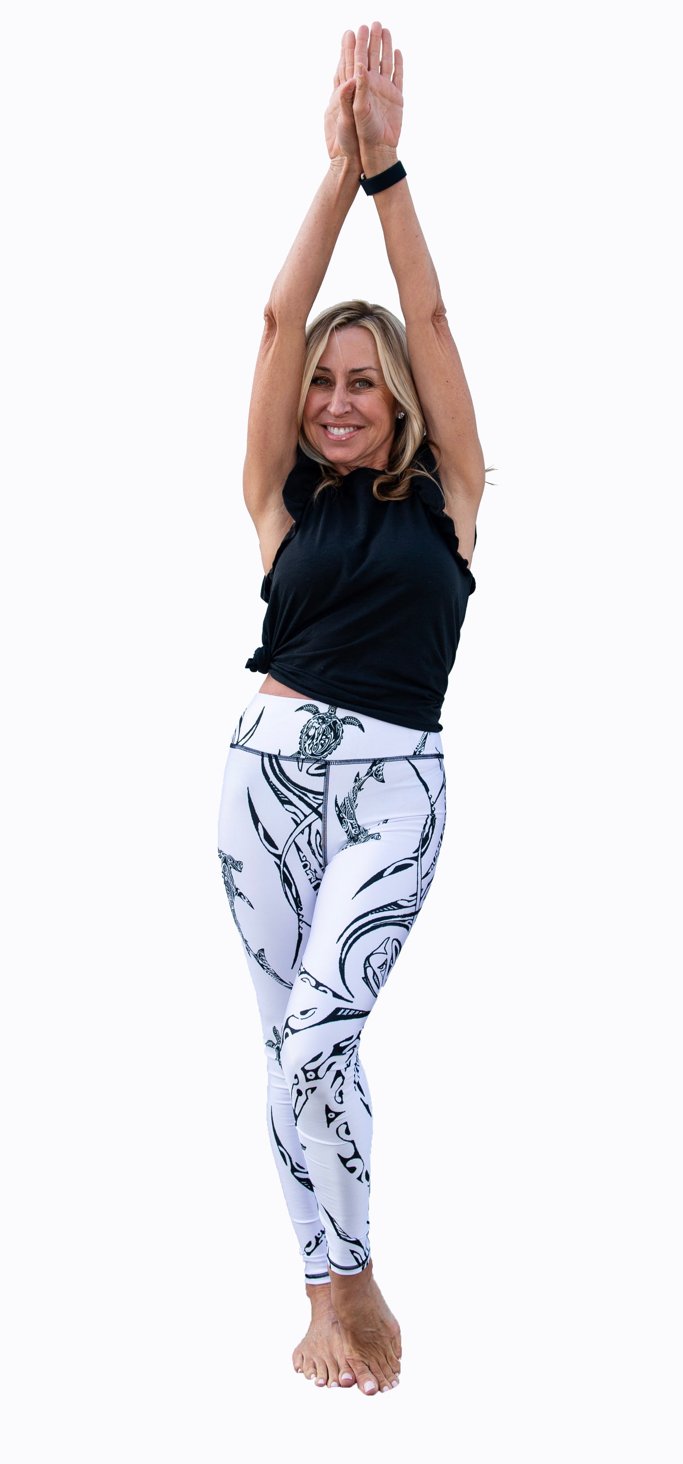 Caribbean Currents - Leggings for Land or Sea