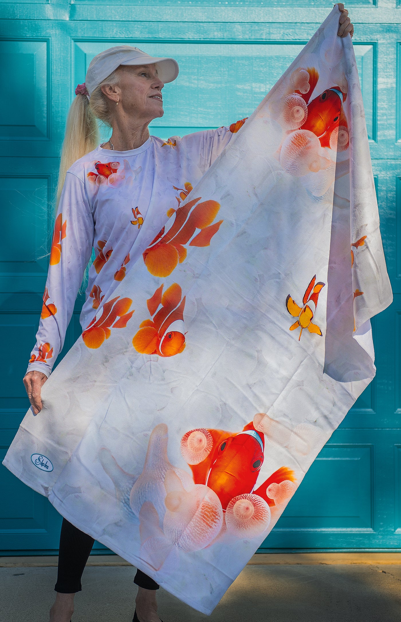 SlipIns Beach Towels - Clown Fish