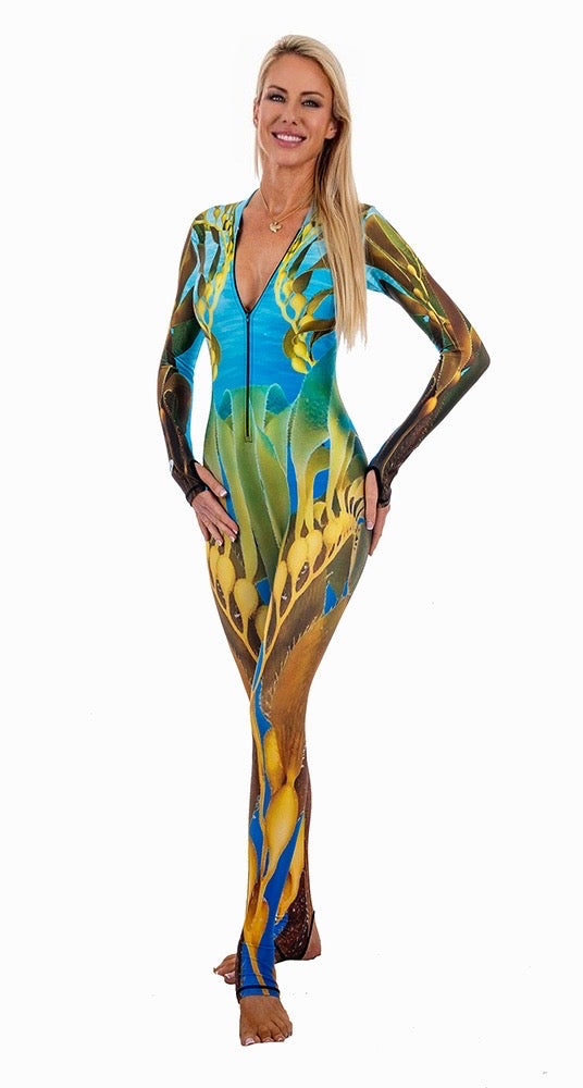 Kelp Forest - Front Zippered Diveskin